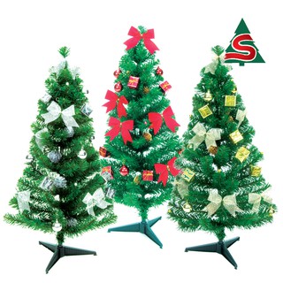 ต้นคริสต์มาส ต้นคริสมาส ขนาด 3 ฟุต Christmas Tree 3F คละสี คละแบบ