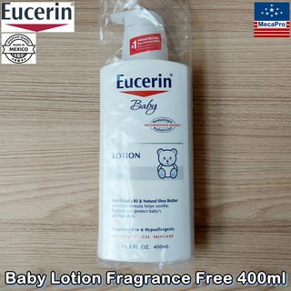 Eucerin® Baby Lotion Fragrance Free 400ml ยูเซอริน โลชั่นบำรุงผิว สำหรับเด็กและทารก