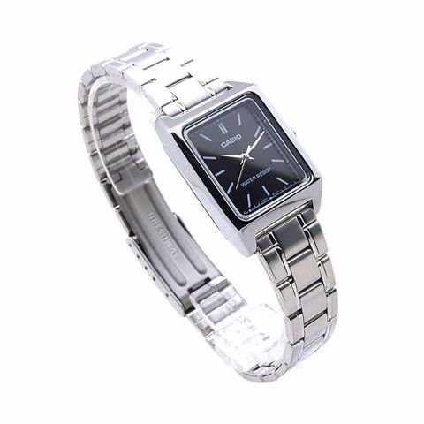 Casio แท้ศูนย์ 100% นาฬิกาข้อมือ ผู้หญิง รุ่น LTP-V007 Ltp-v007D LTP-V007G สายหนังแท้ (กล่องขาว) ประกันศูนย์ 1 ปี