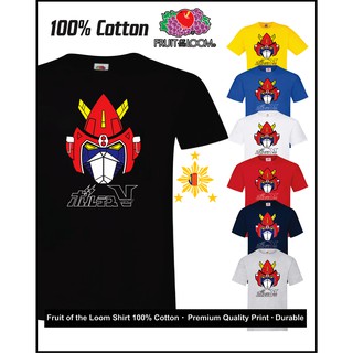 เสื้อโอเวอร์ไซ - Voltes V หุ่นยนต์ผลไม้อะนิเมะคลาสสิกของเสื้อยืดทอผ้าผ้าฝ้าย 100%