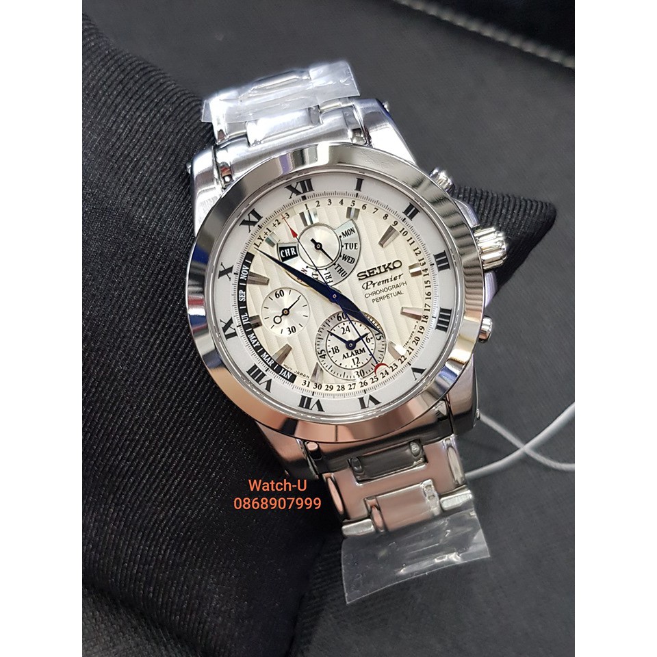 seiko premier chronograph perpetual