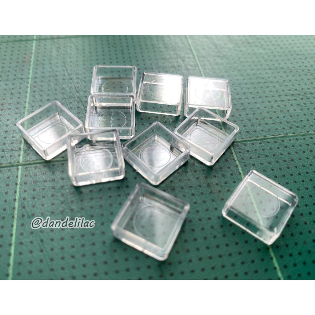 (10 ชิ้น) แพนจิ๋ว ขนาด 0.3 ml สีใส แพนเปล่า แพนสีน้ำ empty pan
