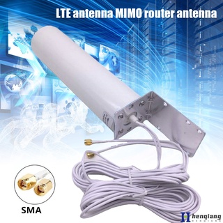 Router Antenna Duals SMA Male 3G 4G LTE Outdoor Fixed Bracket Wall Mount Signal Booster Antenna