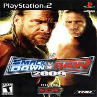 แผ่นเกมส์[PlayStation2]WWE SmackDown vs Raw 2009 [USA]