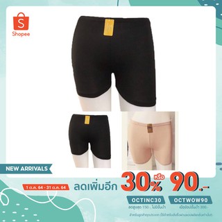 ซื้อ5แถม1 ตัวมาใหม่ขอบขาเรียบ/ลูกไม้ผ้าลื่นๆเอว 22-44กางเกงซับในกันโป๊สาวอวบซับใน