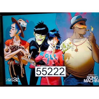 โปสเตอร์วงดนตรี วินเทจ Gorillaz