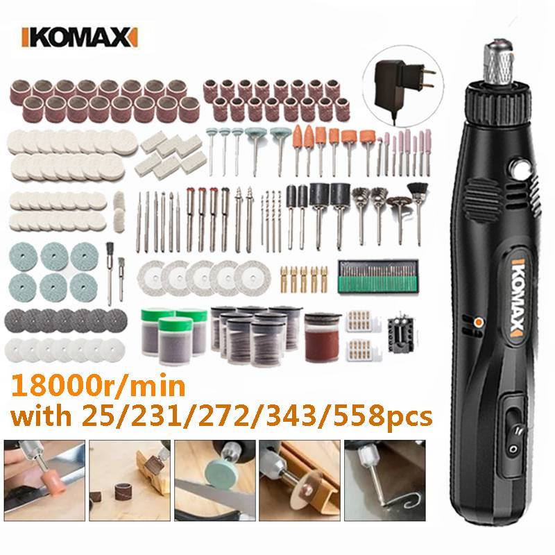 Komax เครื่องเจียรไฟฟ้า ขนาดเล็ก 12V สําหรับงานแกะสลัก