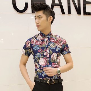 Mens shirt printed shirt ราคาส่งทุกตัว มีของพร้อมส่ง ถูกคุณภาพดี ดูรีวิวได้! เสื้อเชิ้ตเกาหลีชาย ลายสุดฮิต ถูกสุดใน