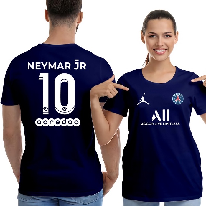 TOMIKO - Neymar JR - เสื้อยืด Distro สําหรับผู้ชายและผู้หญิง - COTTON COMBED (0398)
