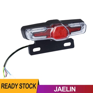 ♚Jae♚ไฟท้ายจักรยานไฟฟ้า LED กันน้ํา 36-60V