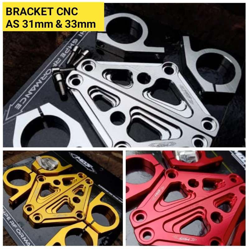 Cnc BRACKET Axle 31 33 Ear Holder Ring Light Peek CB GL Ninja Vixion Contest Contest Contest Contest Contrest