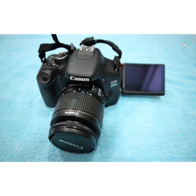 ขายกล้อง Canon Eos 600D สภาพดี ราคาถูก (มือสอง)