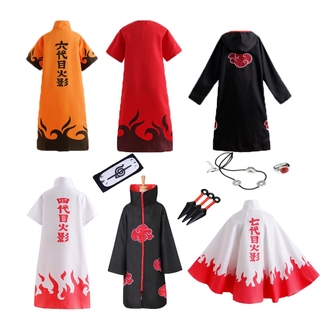 ชุดเสื้อคลุม Naruto Akatsuki / Uchiha Itachi สําหรับแต่งคอสเพลย์