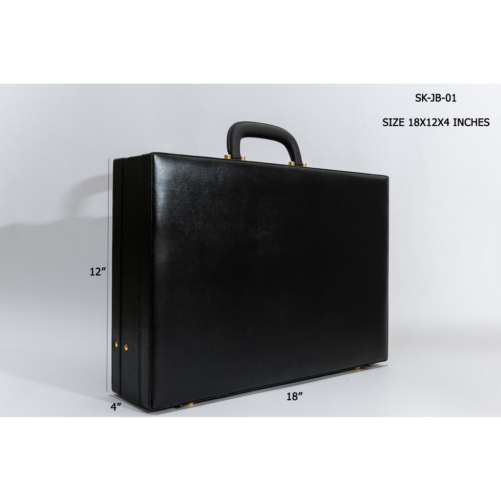 กระเป๋าเอกสารเจมส์บอนด์นายร้อย ขนาด 18×12X4 นิ้ว รุ่น SK-JB-01