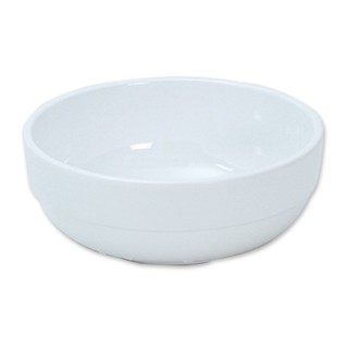 🔥The Best!! เอโร่ ชามเมลามีน 5.5 นิ้ว สีขาว aro Melamine Bowl 5.5" White