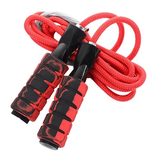 Anti Slip Handle Jump Skipping Rope Bodybuilding Exercise Fitness Jump rope เครื่องมือสอบเชือกกระโดดร่างกายแกะสลักอุปกรณ