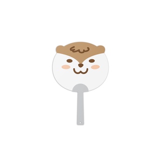OTTERI พัดพลาสติก ลายน้องนากอ๊อตเทริ