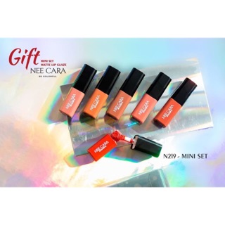 Gift mini set matte lip glaze N219