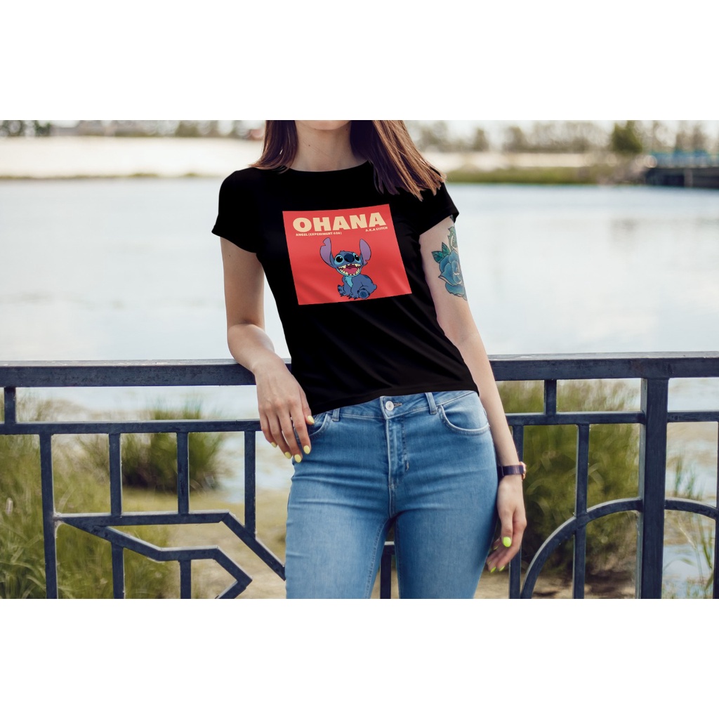 เสื้อยืด Lilo & Stitch - Ohana