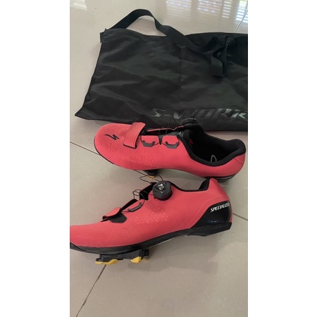 รองเท้าปั่นจักรยานเสือหมอบ SPECIALIZED TORCH 2.0 ผู้หญิง women RD 🍊 38 neon orange