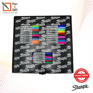 Sharpie Permanent Markers Assorted Color Big Pack 26 ct Lion Special Edition -ชุดปากกามาร์กเกอร์ Sharpie แบบคละสี26ด้าม