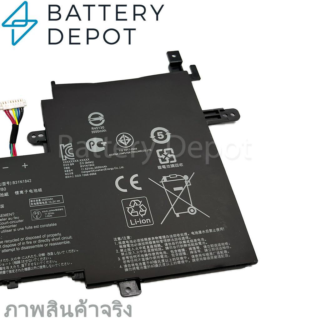 [ฟรี ไขควง] Asus แบตเตอรี่ ของแท้ B31N1842 (VivoBook S15 S531F S531FA S531FL X531FL K531FA) 3ICP5/57/80 Asus Battery ราคา ถูกที่สุด ดีลบีเคเค แกลเลอรีภาพที่ 5