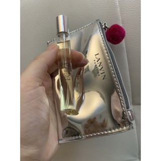 แท้ 💯% Lanvin 7.5ml + กระเป๋า ของใหม่ แท้ พร้อมส่งค่ะ กระเป๋าสวยมากๆค่ะ ☺️🛍