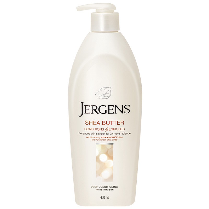 Jergens Shea Butter Deep Conditioning Moisturiser 400 ml.มอยส์เจอไรเซอร์บำรุงผิว Jergens Shea Butter
