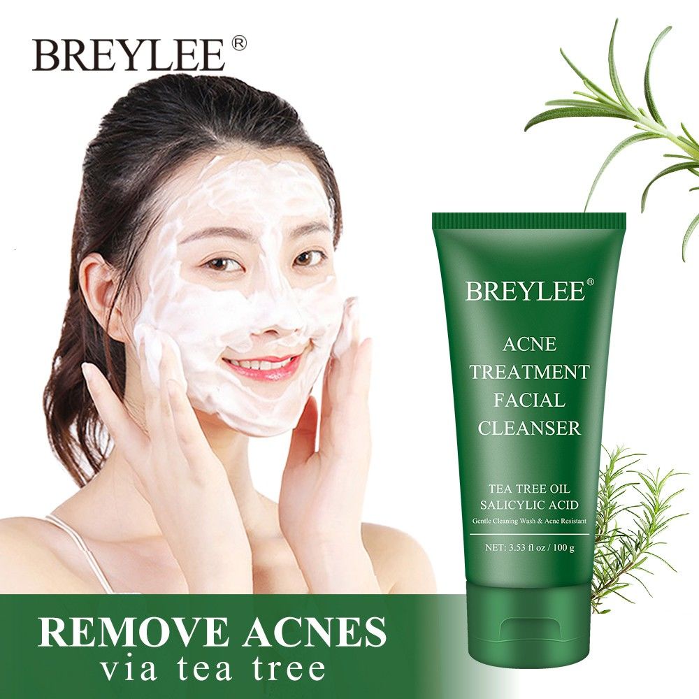 Breylee คลีนซิ่งนมลดสิวและควบคุมความมันอย่างอย่างอย่างอ่อนและไม่เจ็บประสิทธิภาพ 100กรัม