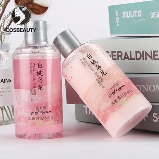 COSBEAUTY เจลอาบน้ำกลิ่นหอมติดทนนานขายส่งเจลอาบน้ำให้ความชุ่มชื้นไวท์พีชอูหลงโลชั่นบำรุงผิว