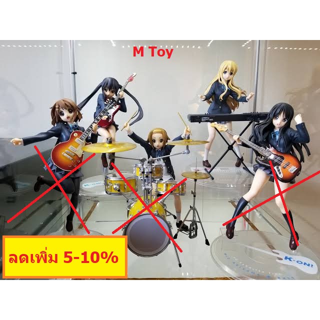 ฟิกเกอร์แท้ JP Alter K-on! - 1/8 scale - Yui , Ritsu , Mio,Tsumugi,Azusa