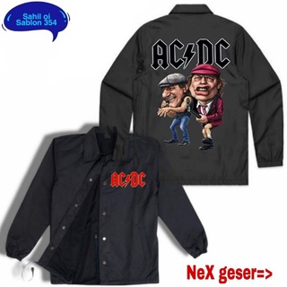 เสื้อแจ็กเก็ตโลหะ Acdc WINDBREAKER สําหรับผู้ชาย และผู้หญิง