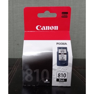 Canon PG-810 สีดำแท้ศูนย์ ของใหม่คุณภาพ100% Pixma iP2770/ 2772, MP237/ 245/ 258/ 287/ 486/ 496/ 467MX32