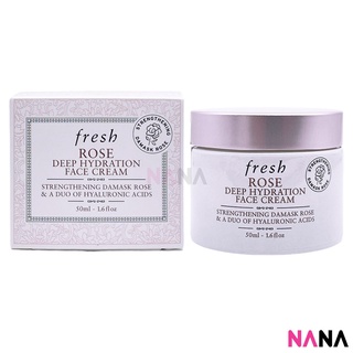 Fresh Rose Deep Hydration Face Cream 50ml ครีมบำรุงผิวหน้ากระตุ้นความชุ่มชื้นสารสกัดจากดอกกุหลาบ 50 มิลลิลิตร