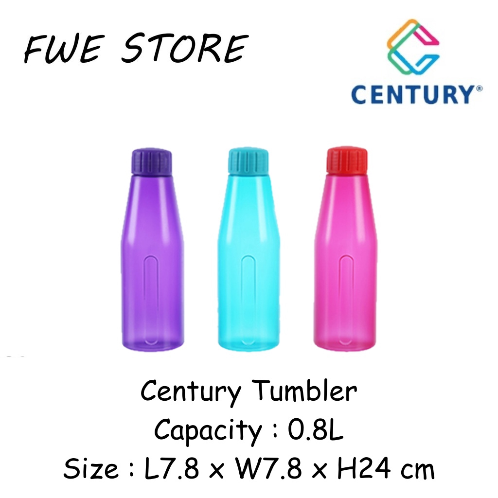 Century Tumbler / Botol Air / Drink Bottle ( 0.8L )