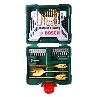 🔥*พร้อมส่ง*🔥 BOSCH ชุดดอกไขควงและดอกเจาะ X-line แพ็ค 40 ชิ้น สีเขียว - เงิน Screwdrivers &amp; Nut Drivers