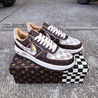 รองเท้าผ้าใบผู้หญิงและผู้ชาย Air Force 1 Lv สินค้าถ่ายรูปจากสินค้าจริงค่ะมีของพร้อมส่ง