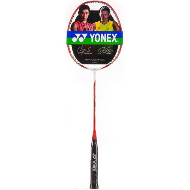 YONEX ไม้แบดมินตัน Yonex Nanoray 9 แท้ สี RED / WHITE