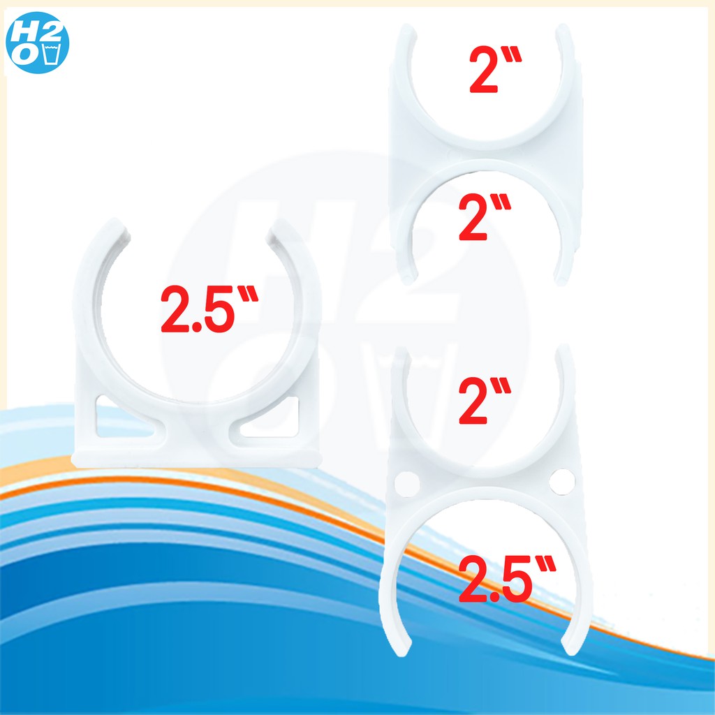 ก้ามปู คลิปก้ามปู (นิ้ว) แคล้มก้ามปู สำหรับเครื่องกรองน้ำ ไส้กรองน้ำ อะไหล่เครื่องกรองน้ำ