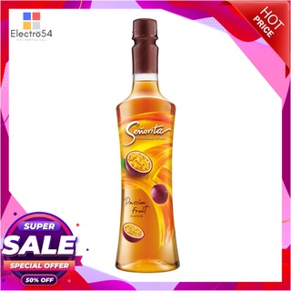 เซนญอริต้า ไซรัป กลิ่นเสาวรส 750 มล.น้ำอัดลมและน้ำหวานSenorita Passion Fruit Flavoured Syrup 750 ml