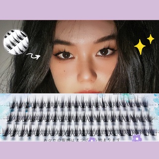 ขนตาปลอม แบบช่อ นิ่ม ขนตาธรรมชาติ ขนตาปลอมใช้ซ้ำ ขนตาแบบช่อ Manga lashes