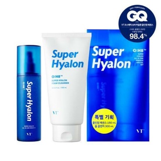 VT Super Hyalon All In One Essence 150ml + Foam Cleaner 300ml