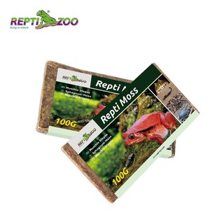 Repti Moss มอสอัดก้อน สเฟกนั่มมอส 100g.