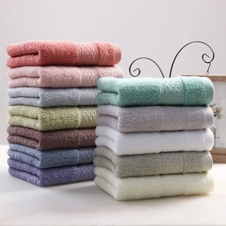 พร้อมส่ง!ผ้าเช็ดผม ผ้าขนหนู หนานุ่ม ซับน้ำได้ดี แห้งไว คอตตอน 100% เกรดpremium