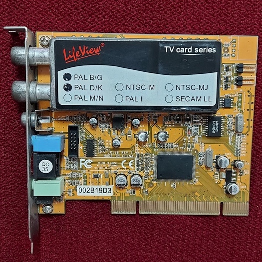 FlyTV Prime 34 FM (FlyVideo 3000 FM) TV&FM Tuner (สามารถอัดวีดีโอแล้วเอาไปตัดต่อได้)