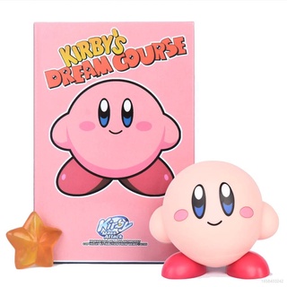 ของเล่นโมเดลฟิกเกอร์ Kirby Star Allies Q Action Figure Good Kirby เหมาะกับของขวัญวันเกิด และสํานักงาน สําหรับตกแต่ง