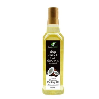 ManNature Coconut oil for cooking 1000 ml.แมนเนเจอร์น้ำมันมะพร้าวสำหรับปรุงอาหาร 1000 มล.น้ำมัน เครื่องปรุง