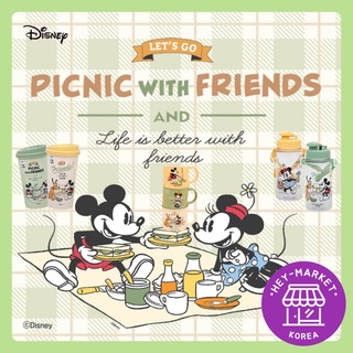 [Daiso Korea] Disney แก้วมัก ถ้วยสี่เหลี่ยม ลายมิกกี้ มินนี่เมาส์ ใช้ซ้ําได้ สําหรับใส่น้ํา