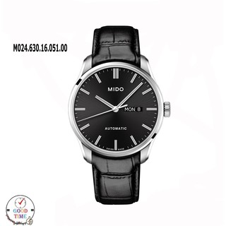 Mido Belluna Sunray Automatic นาฬิกาข้อมือผู้ชาย รุ่น M024.630.16.051.00 สายหนังแท้