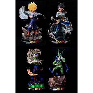 Dragon Ball Vegeta Piccolo Cell Son Gohan T REX STUDIO DRAGONBALL Z WCF Action Figures 25-27 cm